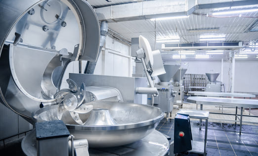 EQUIPMENT FOR PROCESSING MEAT, POULTRY, FISH
